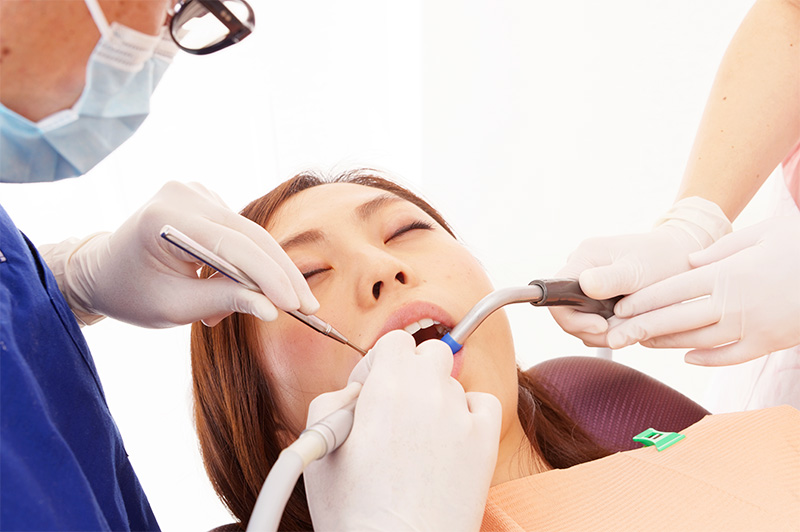 削らずに行う初期むし歯治療